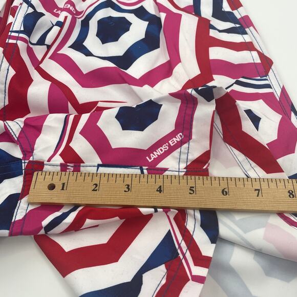 LANDS' END Swim Shorts Size M Inner Lining Pockets 5.5 Inch Inseam Board Trunks - Picture 7 of 7